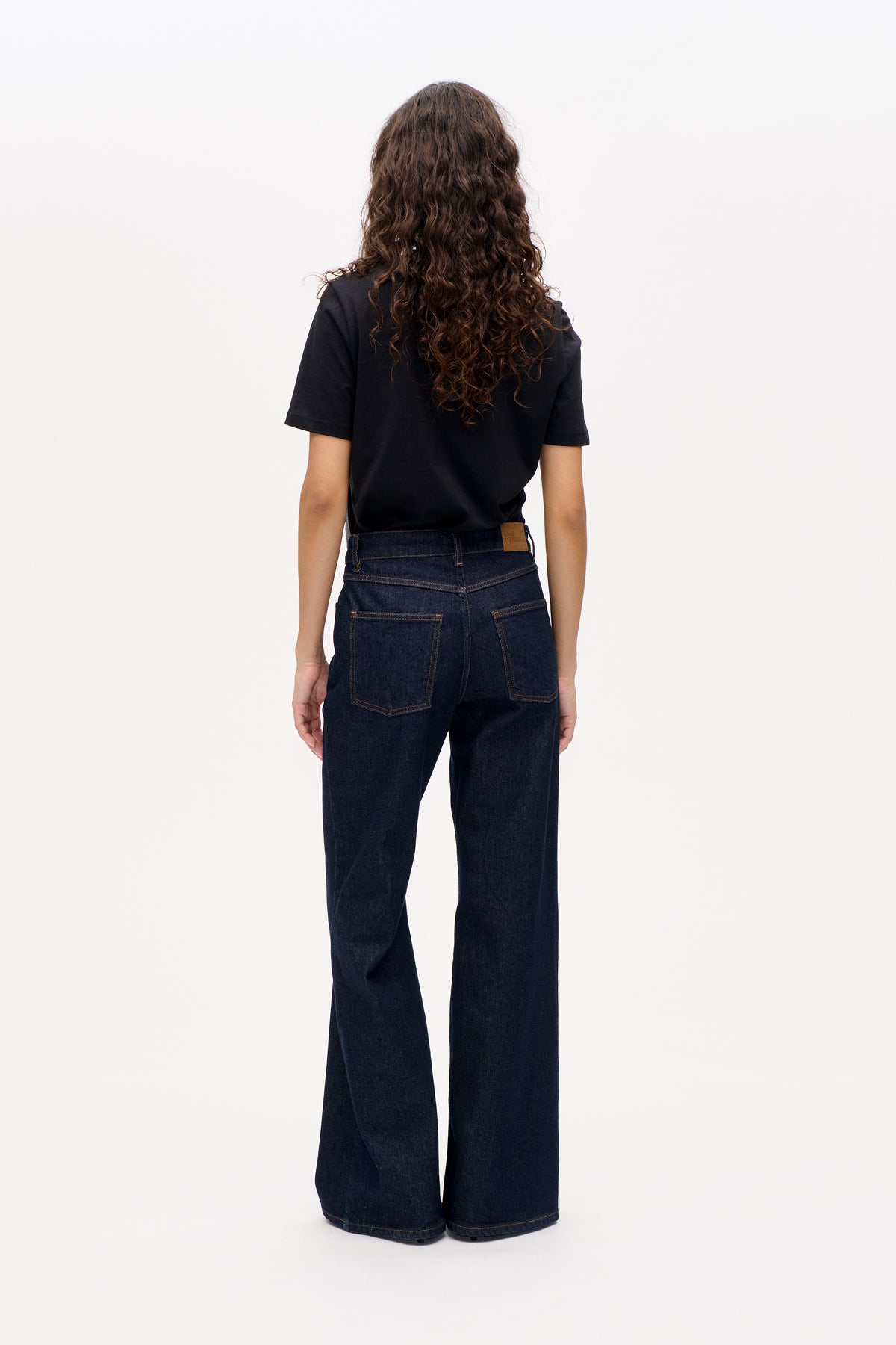 NILEA JEANS | mörk denimtvätt