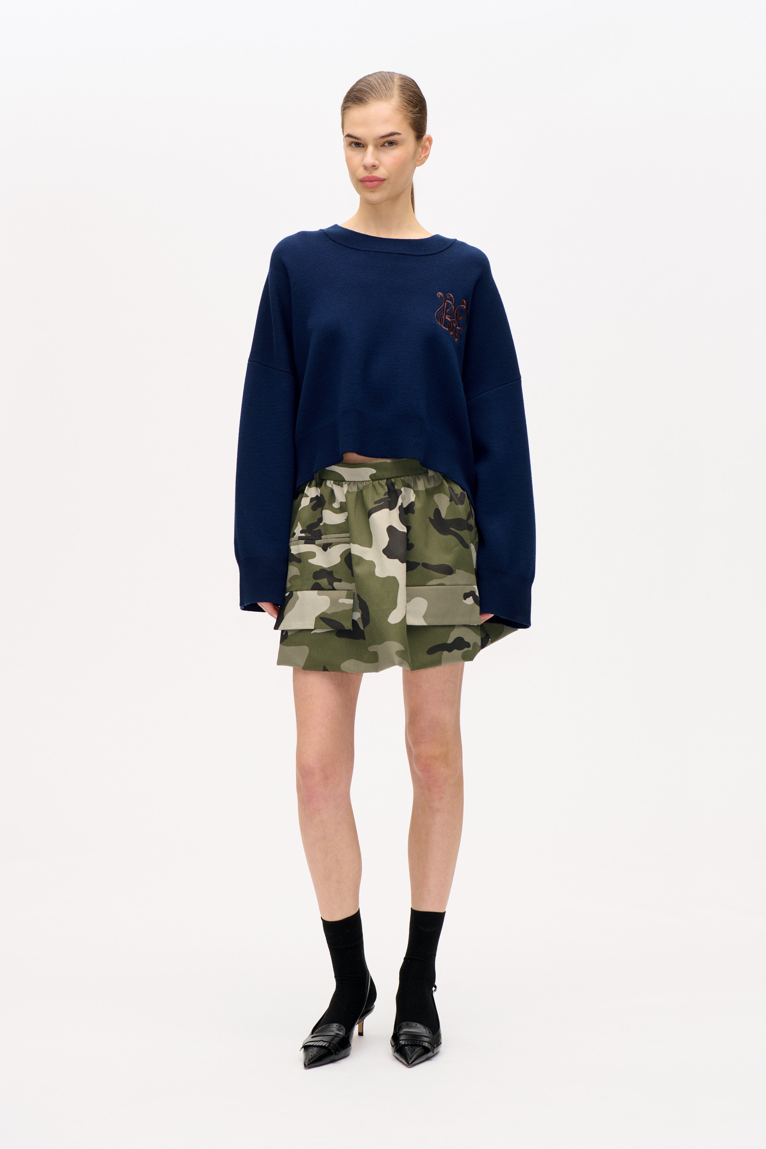 CATIE SWEATER | Baritone Blue