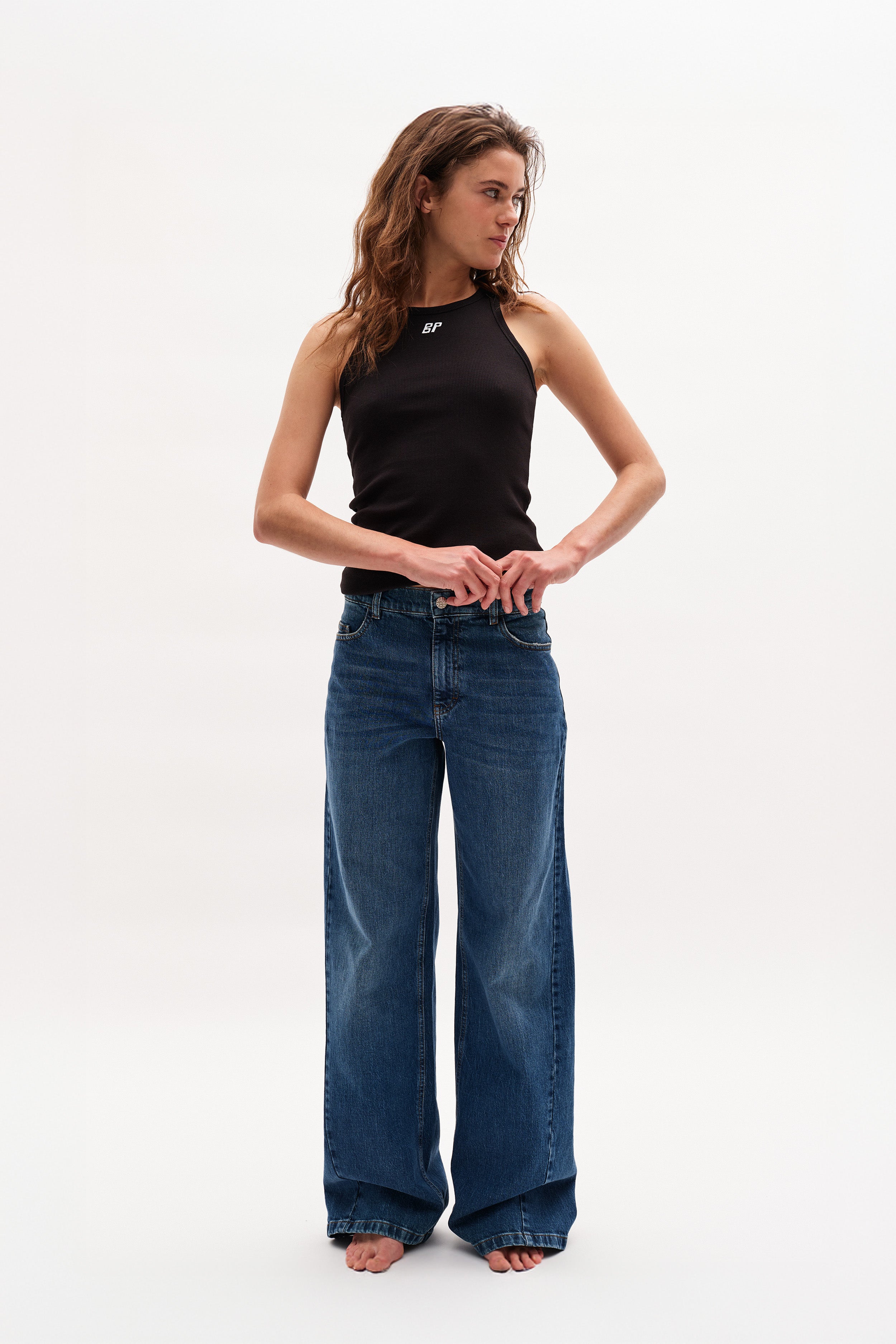 NO 03 jeans | sliten blå