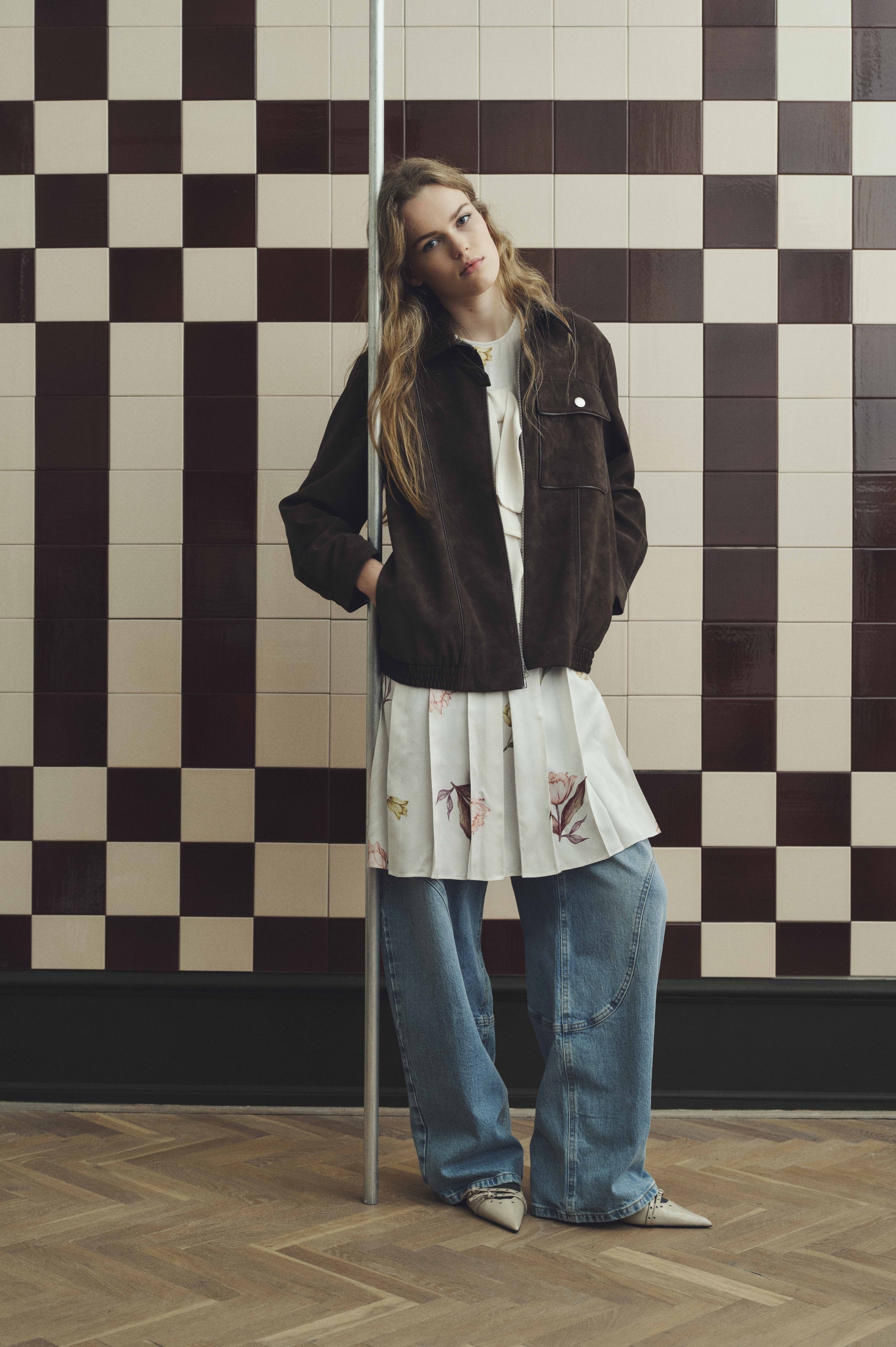 BELINE jacka | kaffebrun