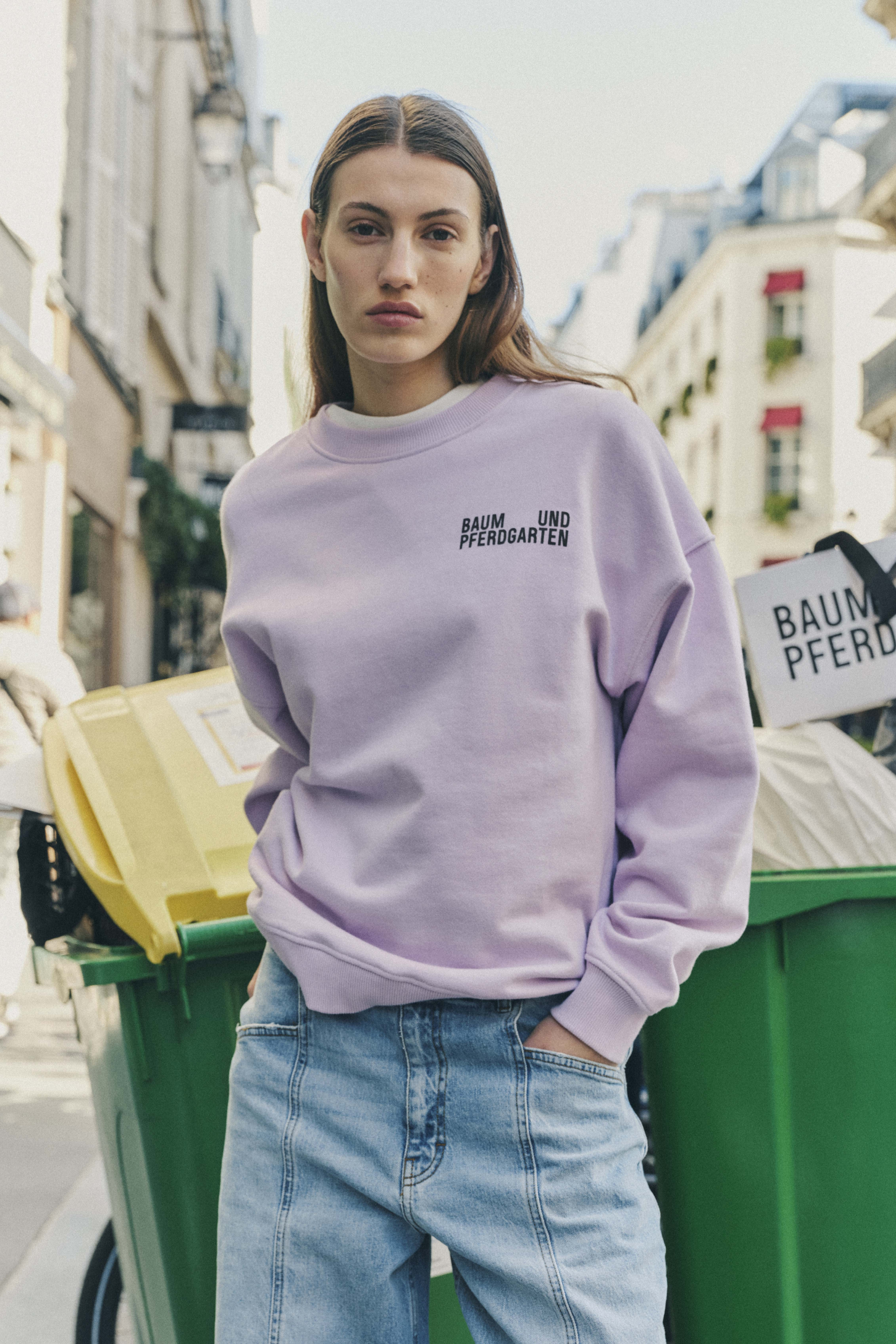JULLE topp | lila rosa