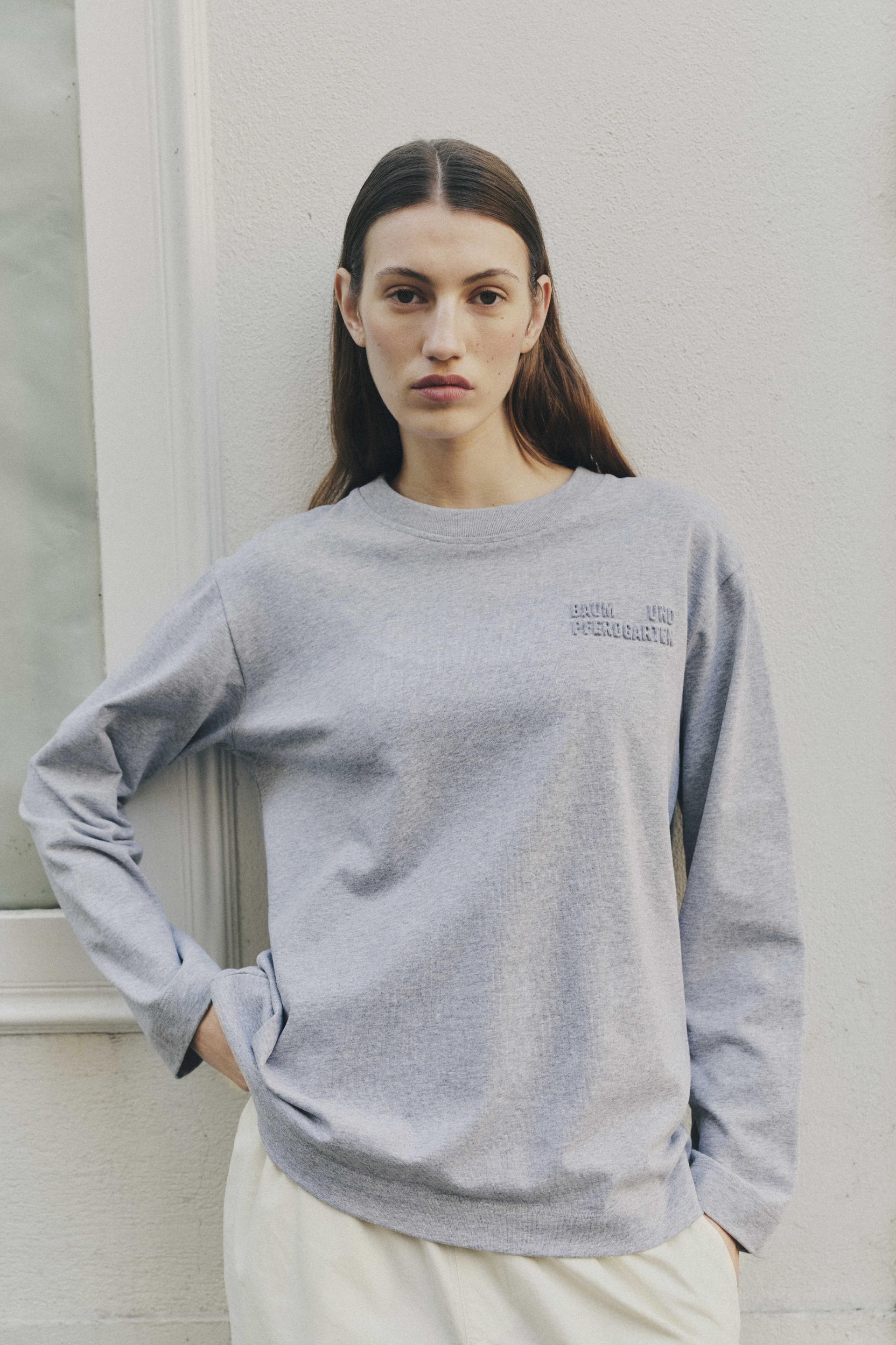 JEEVONA t-shirt | grå melange
