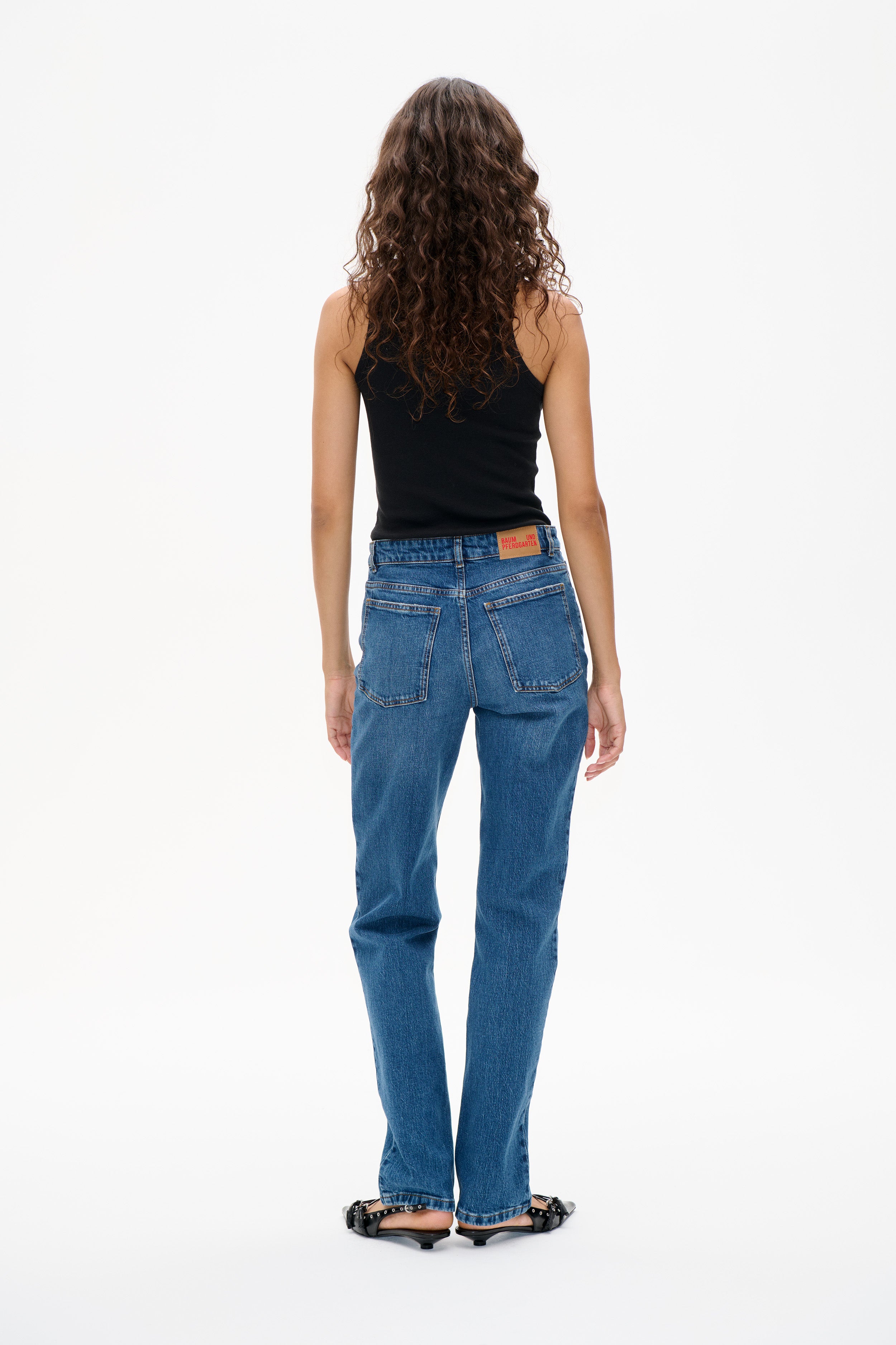 NO 04 JEANS | slitna blå