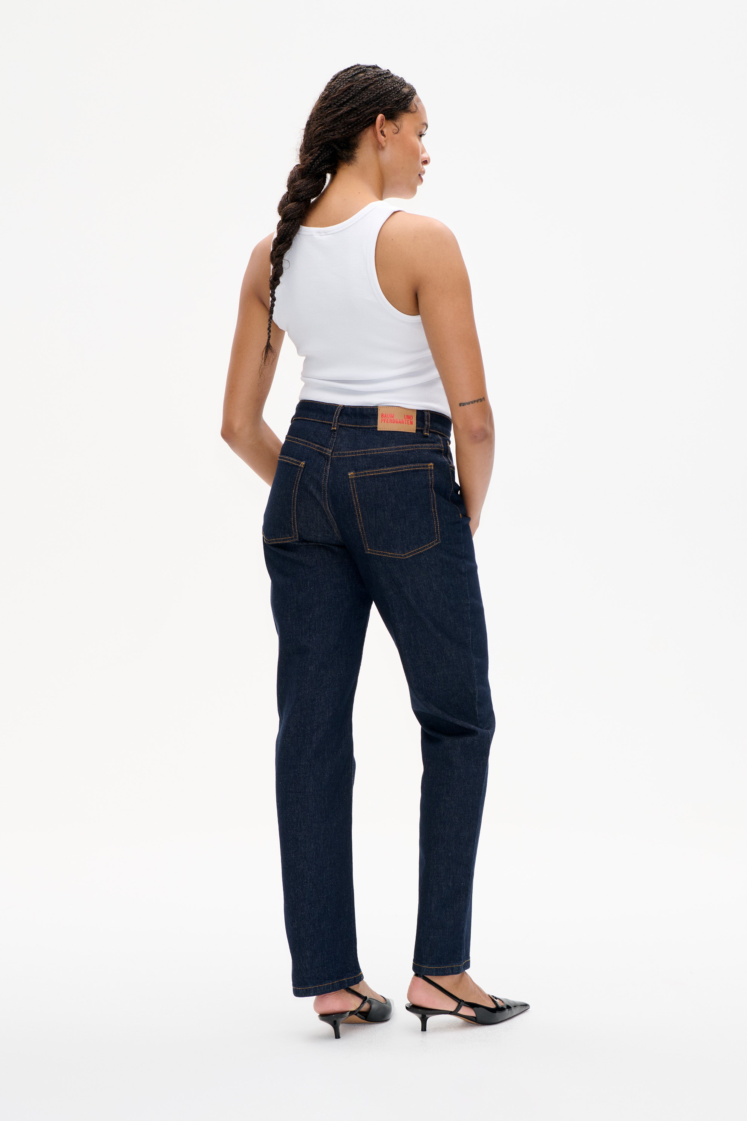 NO 04 jeans | mörkblå tvätt