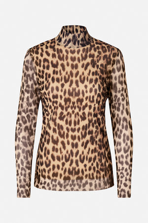 JODI TOP | Brown Baum Leopard