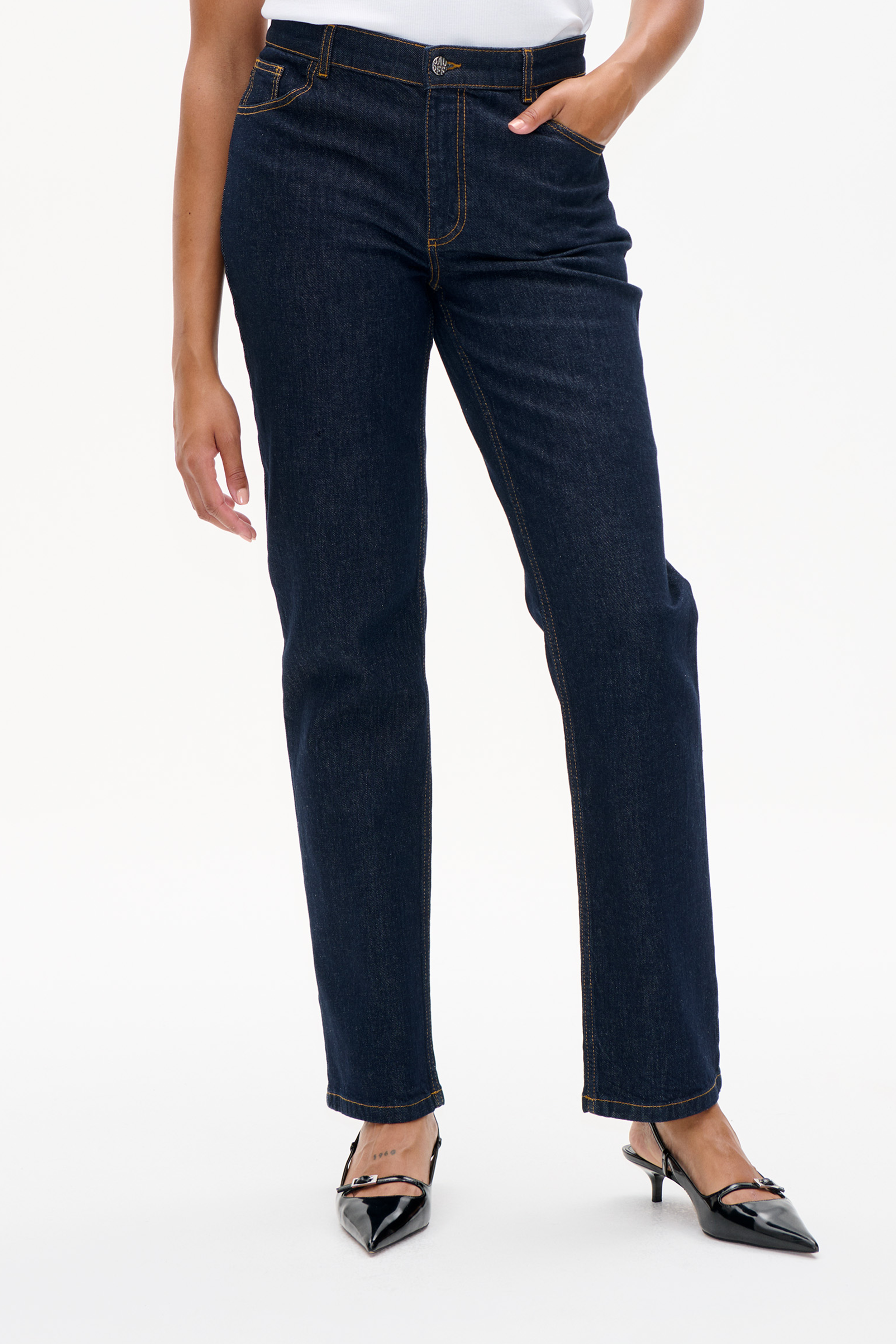 NO 04 jeans | mörkblå tvätt
