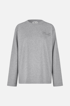 JEEVONA T-SHIRT | Grey Melange