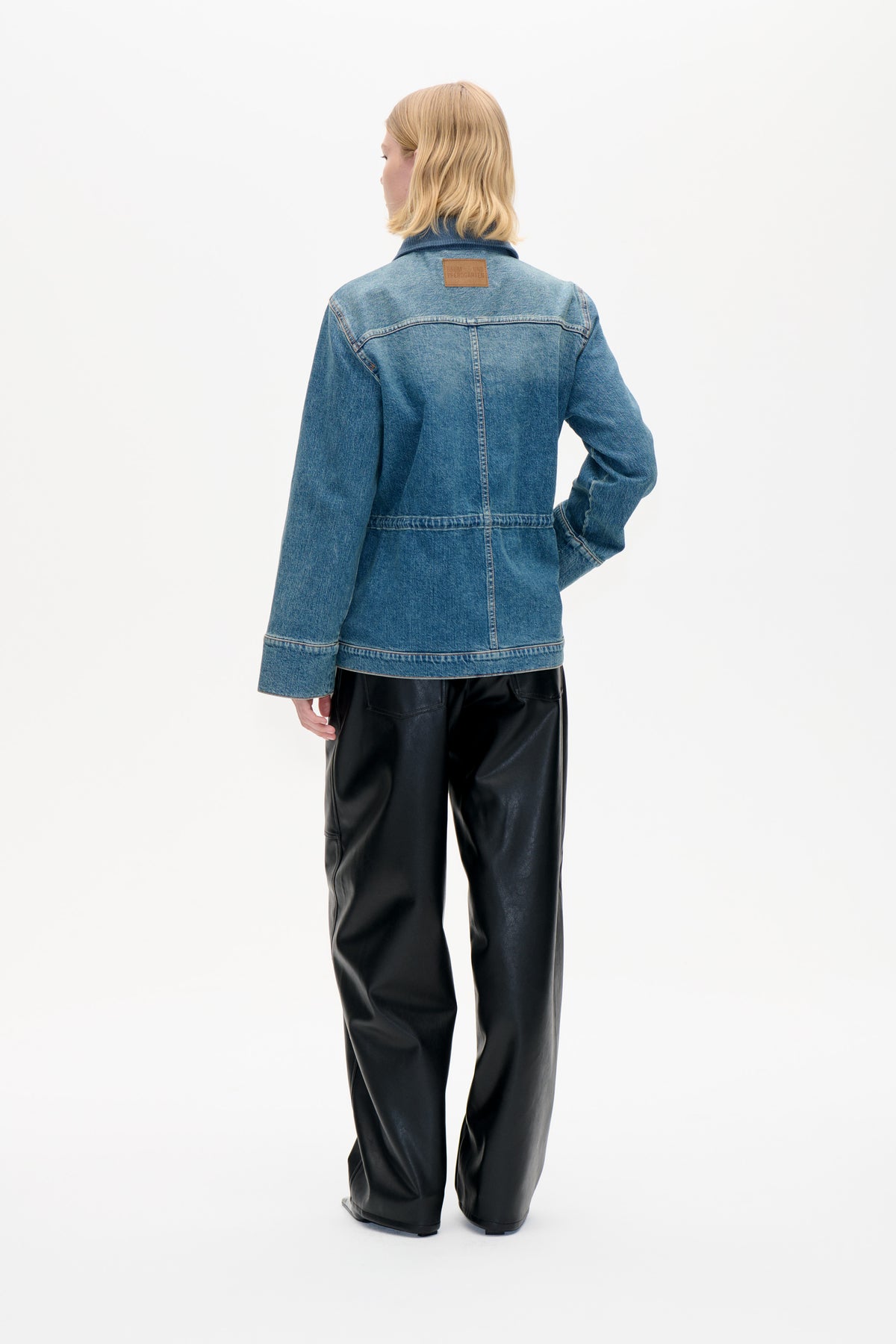 BENILDA jacka | blåtvättad denim